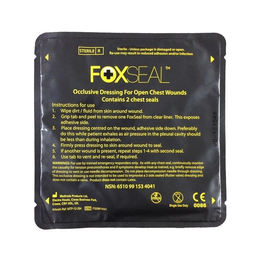 Επίθεμα Θωρακικών Τραυμάτων FOXSEAL