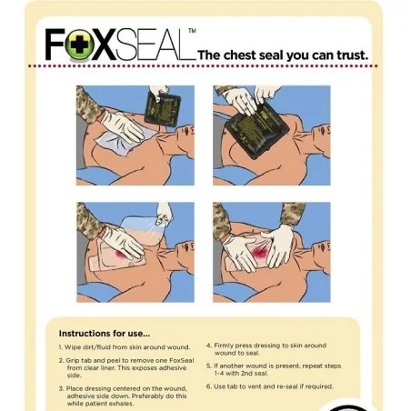 Επίθεμα Θωρακικών Τραυμάτων FOXSEAL