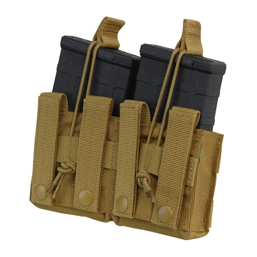 Διπλή Θήκη Γεμιστήρων Condor Open Top για M14, G3, FN και AK47