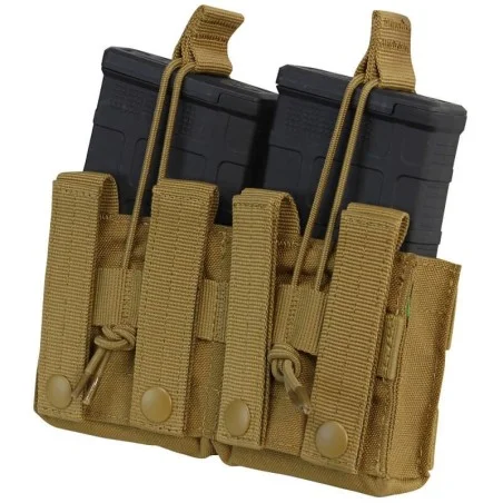 Διπλή Θήκη Γεμιστήρων Condor Open Top για M14, G3, FN και AK47