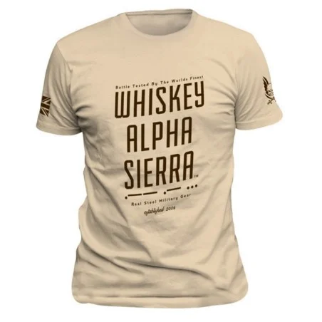 T-Shirt Warrior Assault "Whiskey Alpha Sierra"