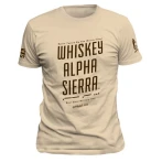 T-Shirt Warrior Assault "Whiskey Alpha Sierra"