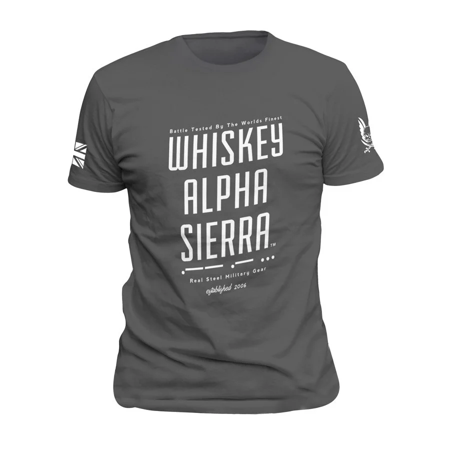 T-Shirt Warrior Assault "Whiskey Alpha Sierra"