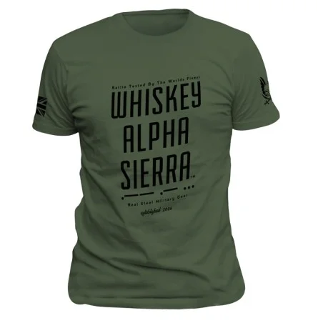 T-Shirt Warrior Assault "Whiskey Alpha Sierra"