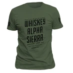 T-Shirt Warrior Assault "Whiskey Alpha Sierra"