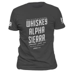 T-Shirt Warrior Assault "Whiskey Alpha Sierra"