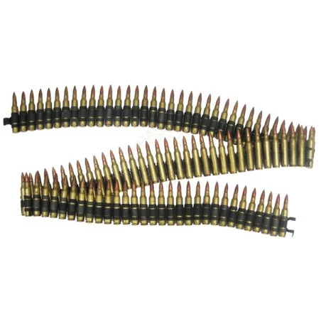 Ταινιοποιημένα Φυσίγγια Διαμετρήματος 5.56mm 100 Round Belt Inert Dummy Ammunition