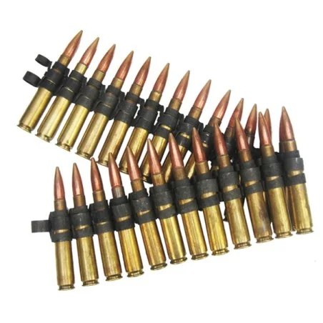 Ταινιοποιημένα Φυσίγγια διαμετρήματος .50 Cal 25 Round Belt Inert Dummy Ammunition