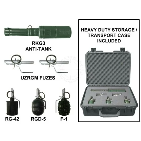 Εκπαιδευτικό Κιτ Χειροβομβίδων Grenade Training Kit - Replica