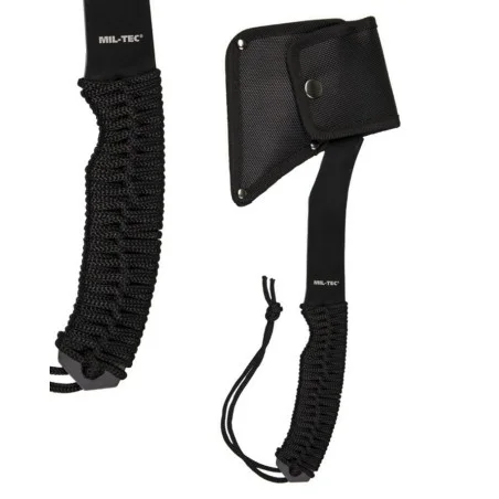 Τσεκούρι Mil-Tec "Black Paracord Axe with Pouch"