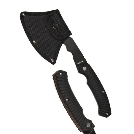 Τσεκούρι Mil-Tec "Black Axe with Tools and Pouch"