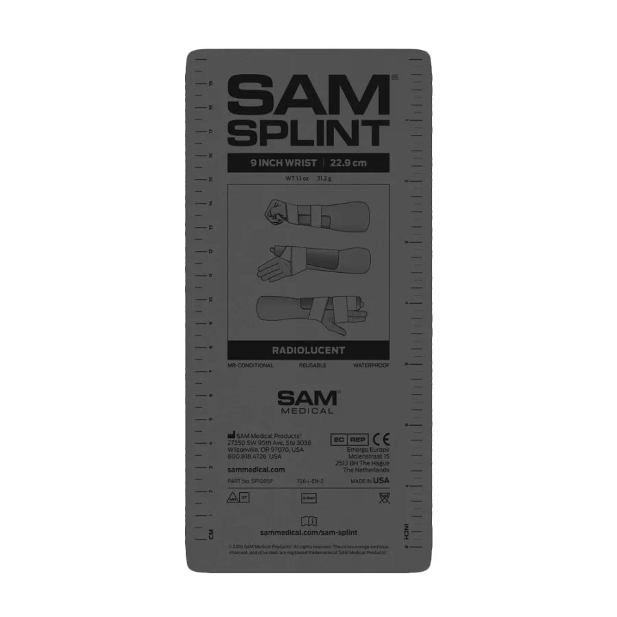 Στρατιωτικός Εύπλαστος Νάρθηκας SAM SPLINT 9"