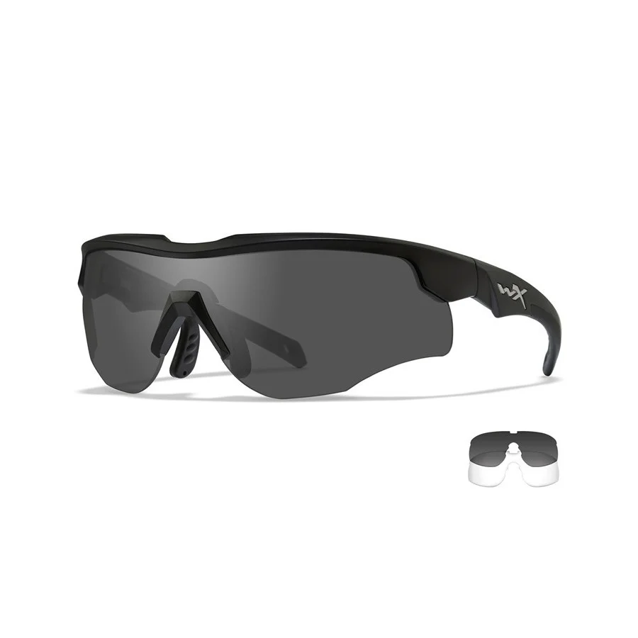 Αντιβαλλιστικά Γυαλιά Wiley X "Rogue Grey/Clear Matte Black Flame"