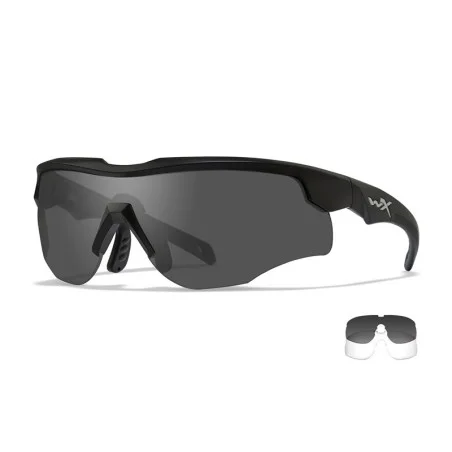 Αντιβαλλιστικά Γυαλιά Wiley X "Rogue Grey/Clear Matte Black Flame"