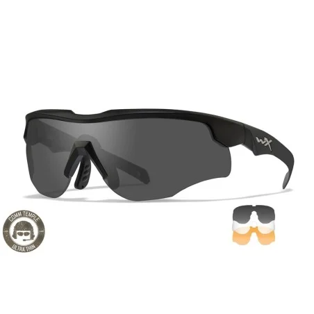 Αντιβαλλιστικά Γυαλιά Wiley X "Rogue Comm Grey/Clear/Rust Matte Black Frame"
