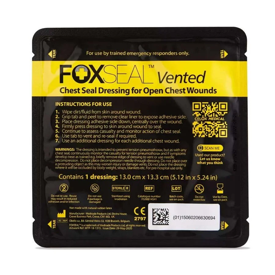 Θωρακική Σφραγίδα FOXSEAL VENTED με Βαλβίδα