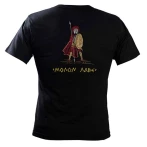 T-Shirt Μπλουζάκι με Κέντημα Μολών Λαβέ
