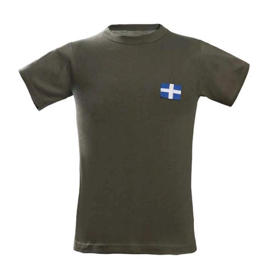 T-Shirt Μπλουζάκι με Κέντημα Μολών Λαβέ
