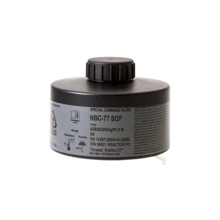 Φίλτρο Μάσκας Αερίων MIRA CBRN Gas Mask Filter NBC-77 SOF 40mm