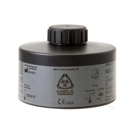 Φίλτρο Μάσκας Αερίων MIRA CBRN Gas Mask Filter NBC-77 SOF 40mm