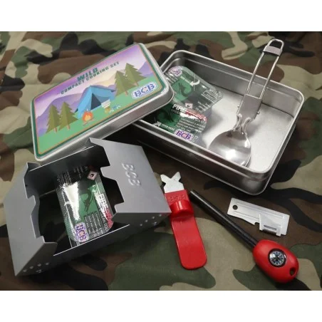 Συμπαγές Σετ Μαγειρικής BCB Wild Compact Cooking Set