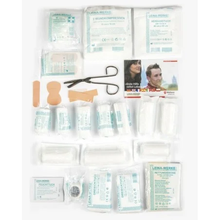 Πλήρες Κιτ Πρώτων Βοηθειών "43-Piece First Aid Set Leina" Large