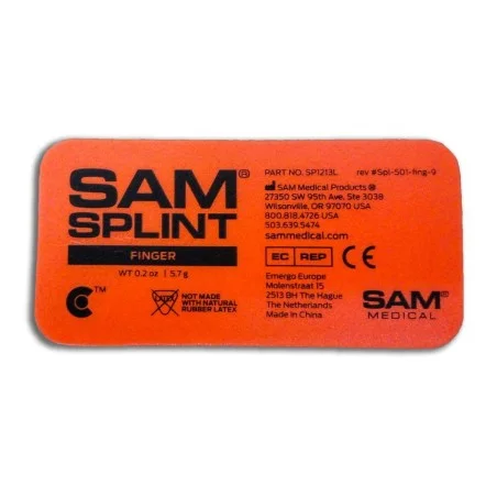 Εύπλαστος Νάρθηκας SAM SPLINT Δαχτύλου