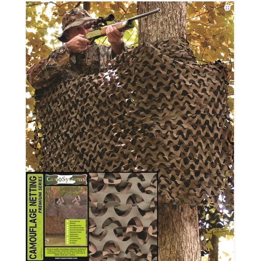 Δίχτυ Σκίασης Δάσους με Αρτάνη 6x3m CamoSystems