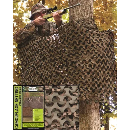 Δίχτυ Σκίασης Δάσους 2.4 X 6.0m Basic Light Net CamoSystems