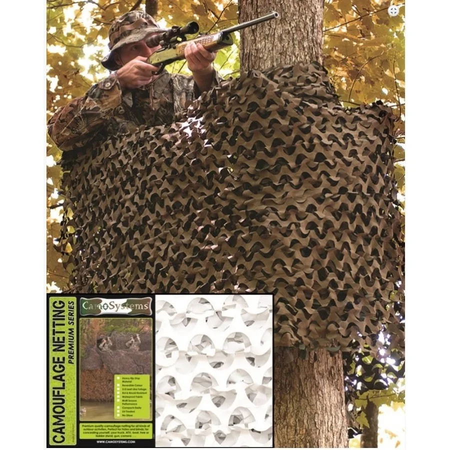 Δίχτυ Σκίασης Χιονιού Με Αρτάνη Camosystems 3x3m