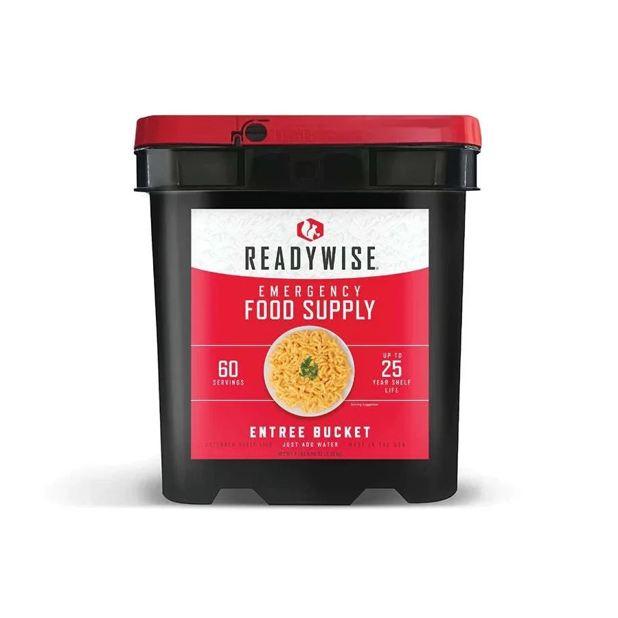Γεύματα Εκτάκτου Ανάγκης ReadyWise Entree Bucket - 60 Servings