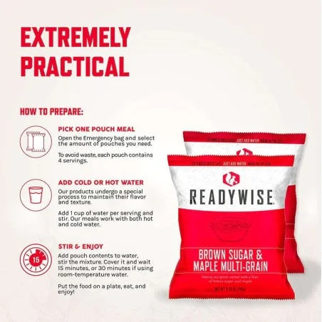 Γεύματα Εκτάκτου Ανάγκης ReadyWise Dry Bag - 60 Servings