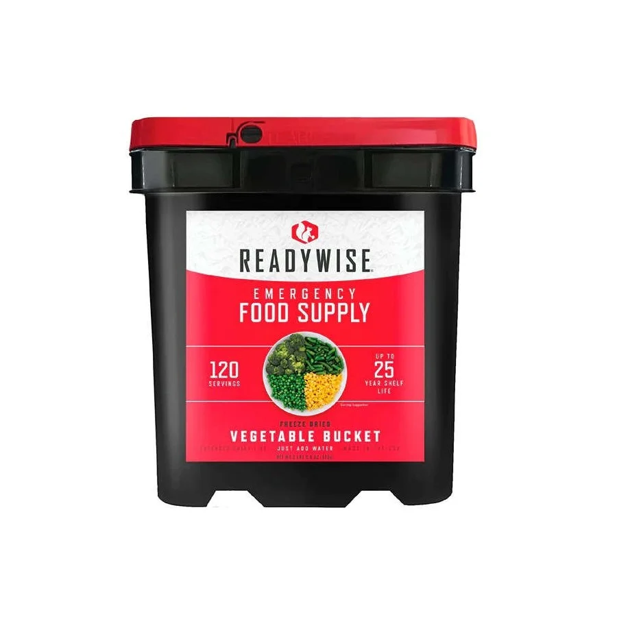 Γεύματα Εκτάκτου Ανάγκης ReadyWise Vegetable Bucket - 120 Servings