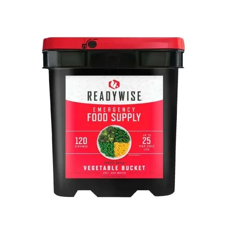 Γεύματα Εκτάκτου Ανάγκης ReadyWise Vegetable Bucket - 120 Servings