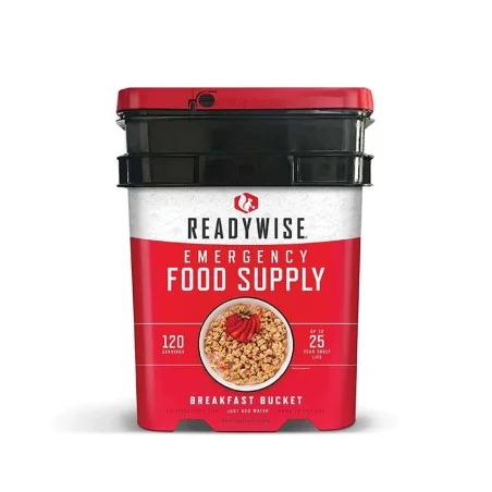 Γεύματα Εκτάκτου Ανάγκης ReadyWise Breakfast Bucket - 120 Servings