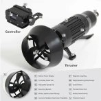 Underwater Wearable Diver Thrusters - Personal Propulsion System - DT4