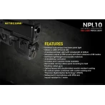 Φακός Led NITECORE NPL10 Set με Μπαταρία CR2