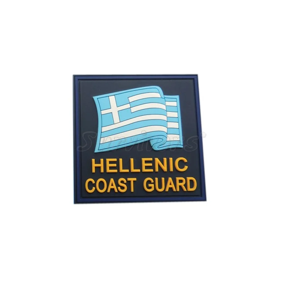 Σήμα Λιμενικού 3D - Ελληνική Σημαία Hellenic Coast Guard