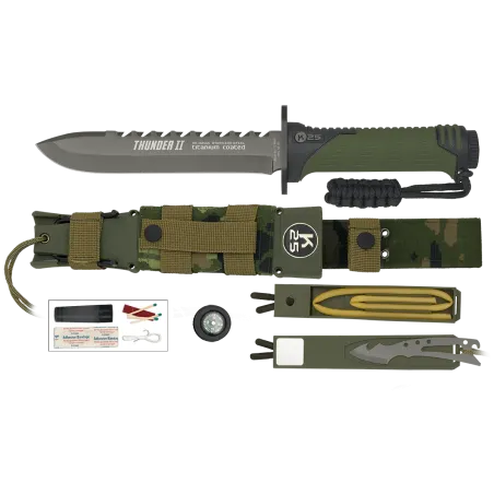 Μαχαίρι Επιβίωσης K25 Tactical Knife THUNDER II Green