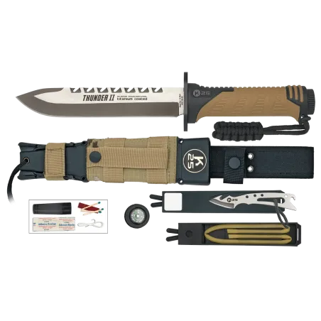 ΜΑΧΑΙΡΙ K25, Tactical Knife, THUNDER II, COYOTE, ENERGY, 32133