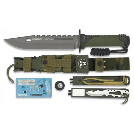 Μαχαίρι Επιβίωσης K25 Tactical Knife THUNDER I