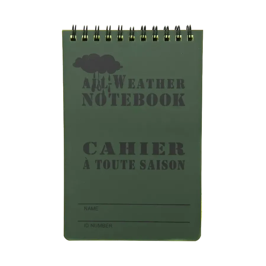 Αδιάβροχο Σημειωματάριο Notebook Waterproof Large