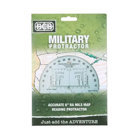 Μοιρογνωμόνιο Ανάγνωσης Χάρτη BCB Military Protractor 6 inch