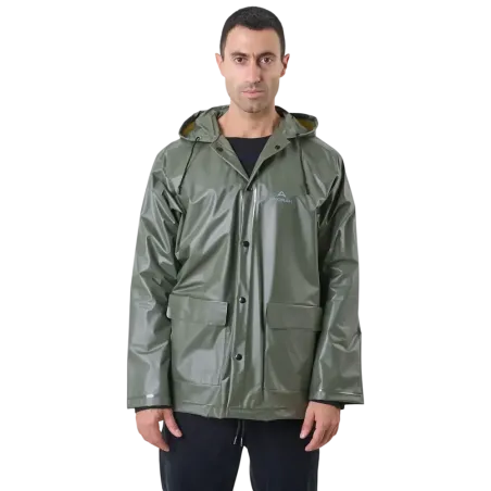 Αδιάβροχο Σακάκι με Κουκούλα Watcher Anorak Olive