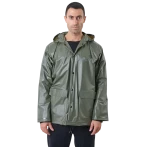 Αδιάβροχο Σακάκι με Κουκούλα Watcher Anorak Olive