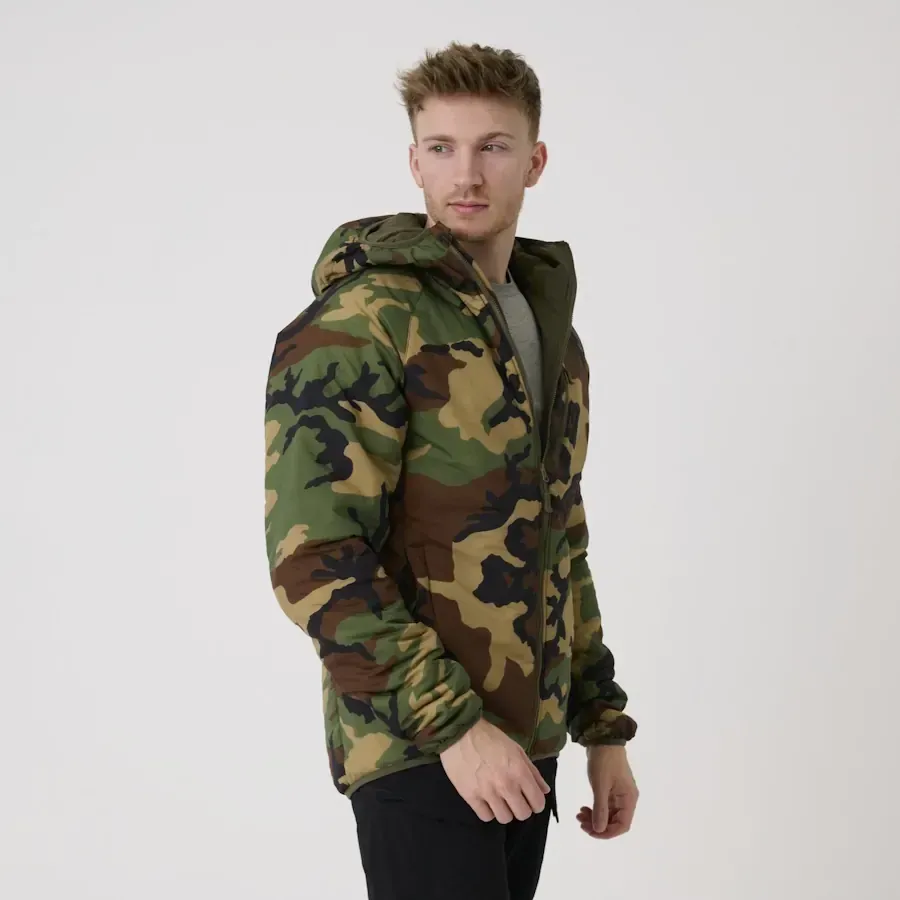 Τζάκετ Helikon-Tex WOLFHOUND Hoodie Climashield Apex 67G Camo