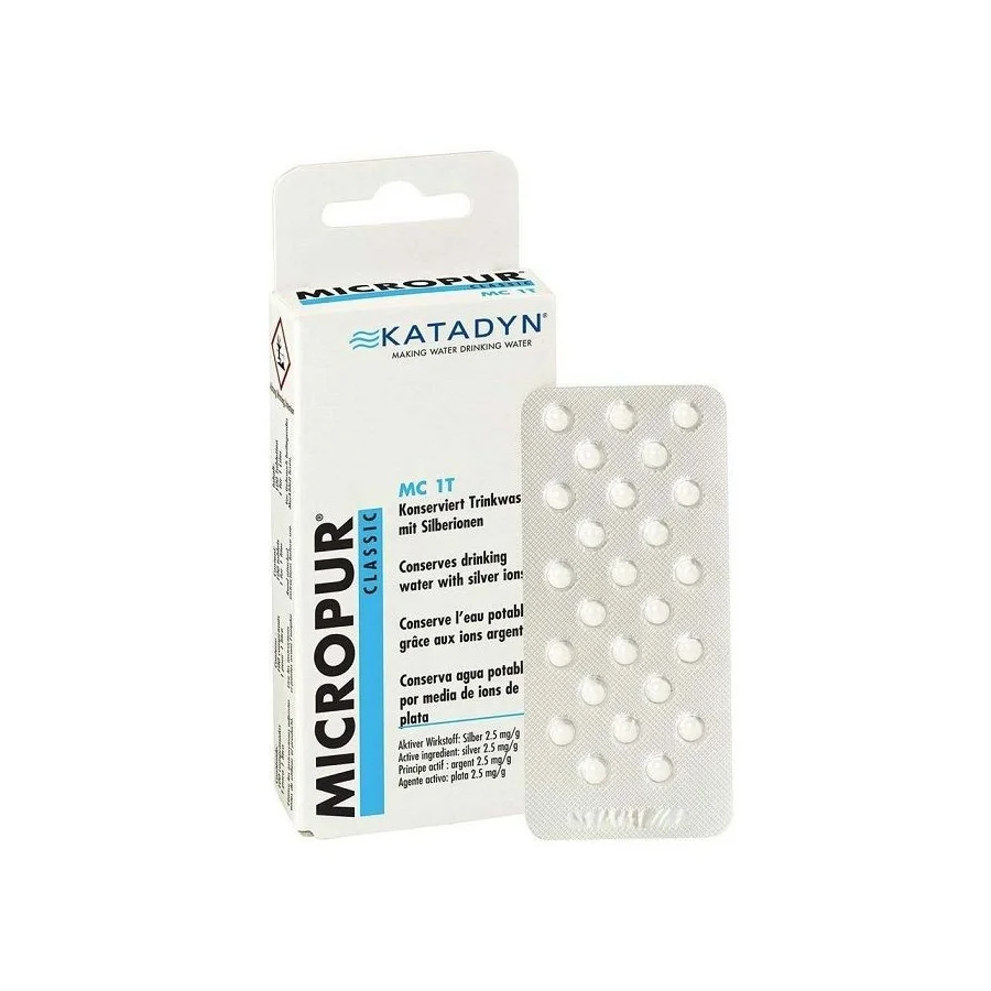 Ταμπλέτες Καθαρισμού Νερού Katadyn MC 1T