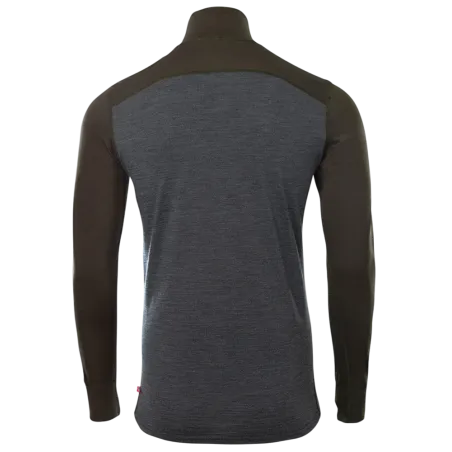 Μακρυμάνικη Μπλούζα Πόλο Aclima Lightwool 180 Polo με Φερμουάρ
