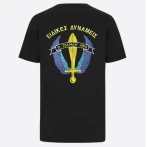 T-Shirt Μπλουζάκι με Κέντημα Ο Τολμών Νικά