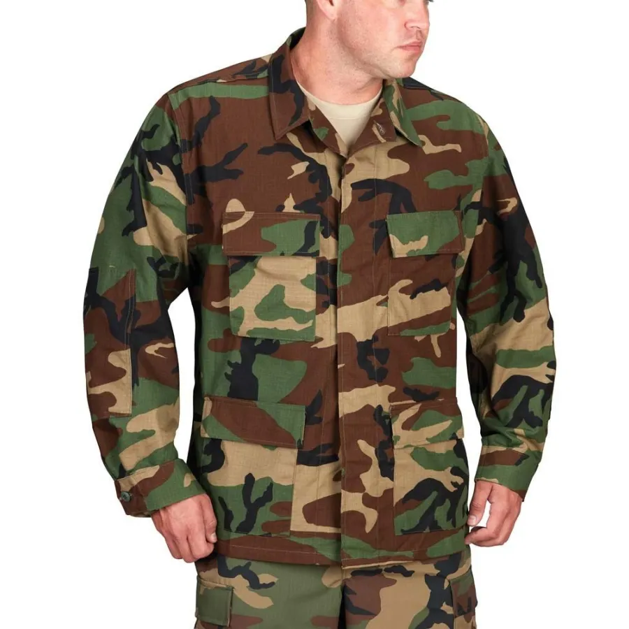 Χιτώνιο Propper BDU Ripstop Woodland Camo Small-Short